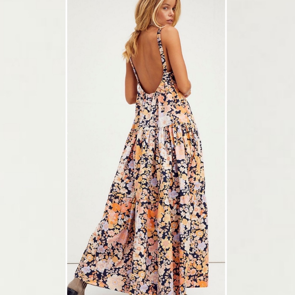 FREE PEOPLE l Park Slope Maxi Dress Large